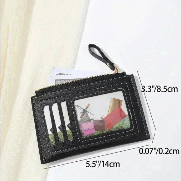 ⚠️Clearance Black And White Slim Wallet / Cardholder - Picture 4 of 4